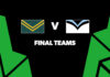 FINAL TEAMS: Australia vs Fiji – Round 2, 2026 Rugby League World Cup