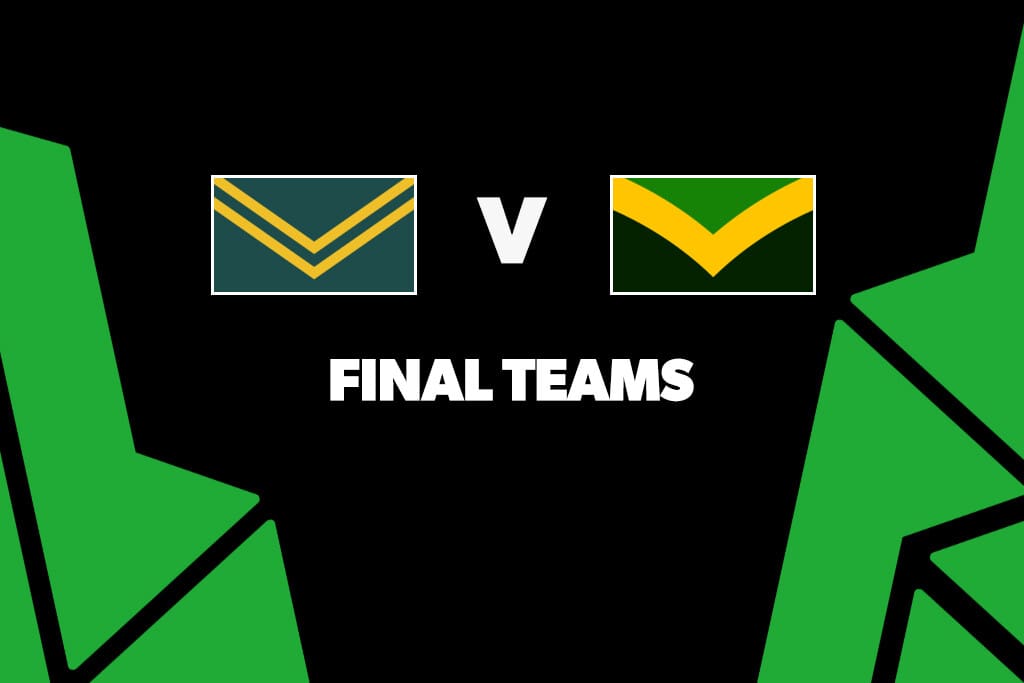 FINAL TEAMS: Australia vs Cook Islands – Round 3, 2026 Rugby League World Cup