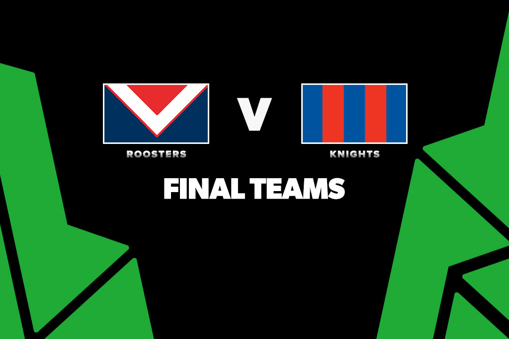 Updated Team Lists: Roosters vs Knights – Grand Final, 2026
